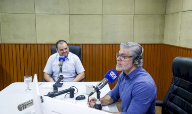 À Rádio Difusora, governador Roberto Cidade faz balanço de 2 meses de gestão junto ao Executivo Estadual