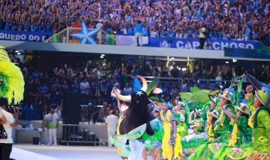 Festival de Parintins 2026: Boi Caprichoso exalta os guardiões da floresta abrindo a segunda noite de apresentações