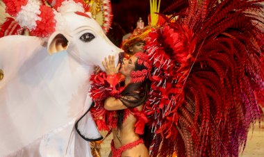 Festival de Parintins 2026: Garantido encerra o festival com “Parintins, Terra Encantada” e a despedida histórica de Isabelle Nogueira