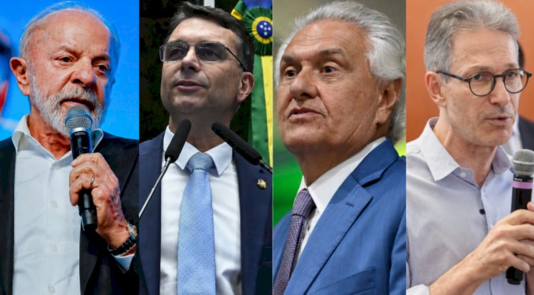 Real Time: Lula empata com Caiado e Zema em 2º turno, e vence Flávio
