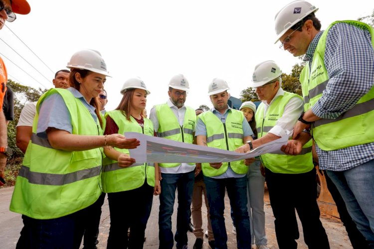 Em Rio Preto da Eva, governador Roberto Cidade dá início à última etapa das obras de modernização da AM-010