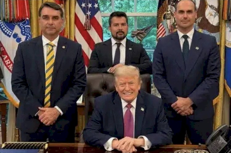 Traição ao Brasil explode nas redes após visita dos Bolsonaros e medidas de Trump