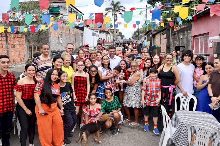 Em arraial das famílias atípicas, mães agradecem Wilson Lima pela implantação dos Caics TEA e Caic TEA Juventude