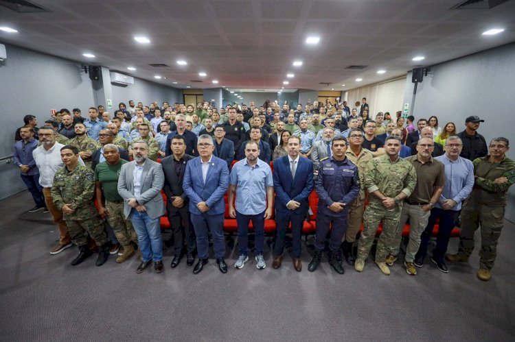 Governador Roberto Cidade participa da abertura dos cursos de Gestão de Crise e de Abordagem Fluvial para as Forças de Segurança do Amazonas