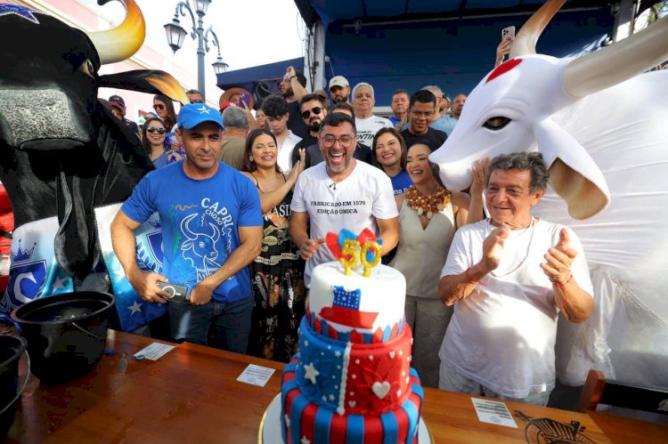 Wilson Lima celebra 50 anos ao lado de amigos e apoiadores durante festa em Parintins