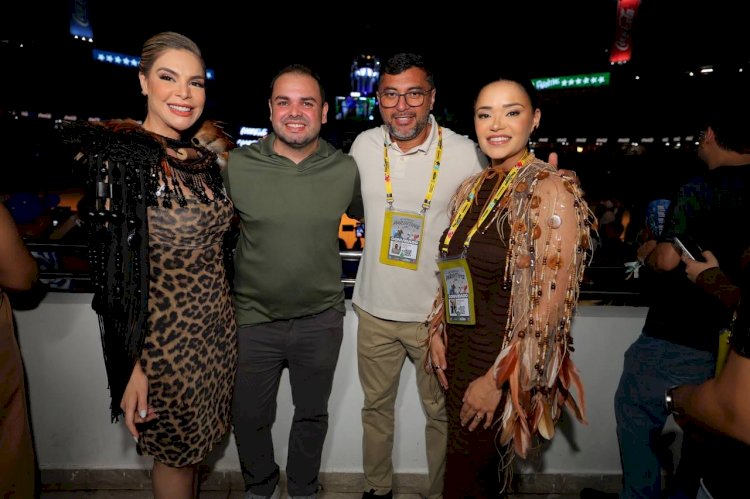 Festival de Parintins reforça protagonismo político de Wilson Lima entre autoridades políticas e da iniciativa privada