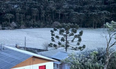 Frio avança pelo Centro-Sul nesta quarta; geada e mínimas abaixo de 10°C estão previstas