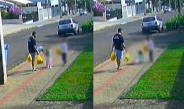 Pai que chutou filha de três anos é preso no Paraná
