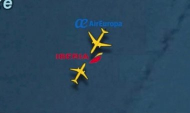Voos de SP e PE entram em rota de colisão sobre o Oceano Atlântico