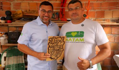 Em visita a paciente transplantado, Wilson Lima ressalta avanço do programa que já realizou mais de 300 transplantes
