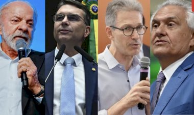 PoderData: Lula tem empate técnico com Flávio, Zema e Caiado no 2º turno