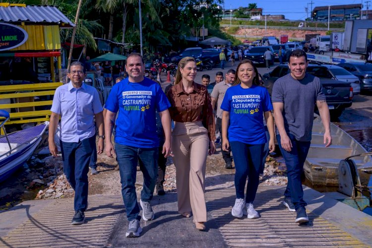 Governador Roberto Cidade entrega primeiro Castramóvel Fluvial do mundo para ampliar atendimento veterinário no interior do Amazonas