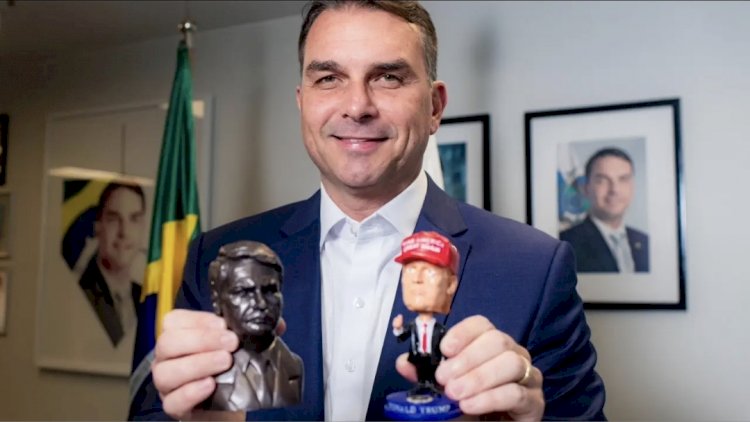 Flávio Bolsonaro se coloca do lado dos EUA em posição sobre possível ação militar contra o Brasil