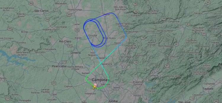 ÁUDIO: falha no sistema hidráulico faz avião voltar a Viracopos após decolar rumo a Manaus