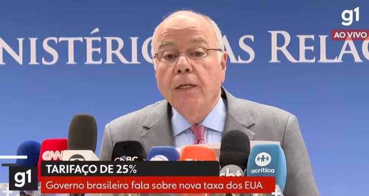 Mauro Vieira diz que novas tarifas dos EUA não têm justificativa e lastro com realidade: 'Motivação política'