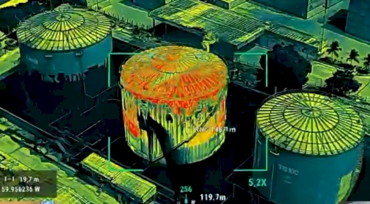 Vazamento de gás em Manaus: empresa recebe nova multa de R$ 5,3 milhões após drone detectar fissura em tanque