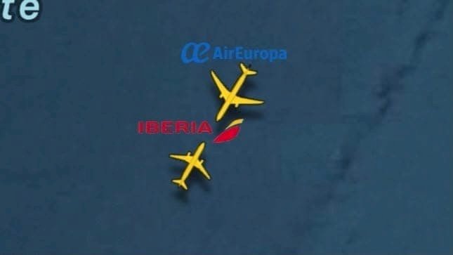 Voos de SP e PE entram em rota de colisão sobre o Oceano Atlântico
