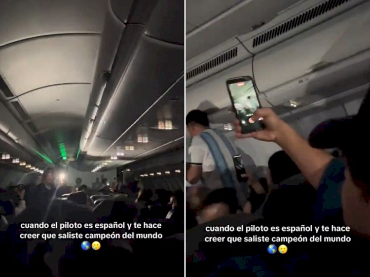VÍDEO: Piloto faz pegadinha durante voo e leva passageiros argentinos a acreditarem que a seleção foi campeã da Copa