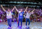'Vou fortalecer o atendimento psicológico e psiquiátrico no Amazonas', afirma Cidade durante lançamento das candidaturas de Carlinhos e Saimon Bessa