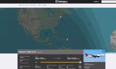 Voo da Delta com destino a Guarulhos desvia rota para Porto Rico