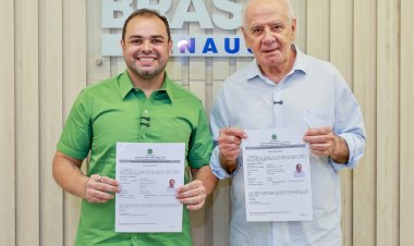 Roberto Cidade e Serafim Corrêa registram candidatura à reeleição no TRE-AM com plano de 44 compromissos para o Amazonas