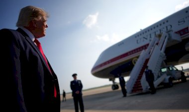 Ameaça de míssil portátil teria motivado troca de avião de Trump, diz fonte