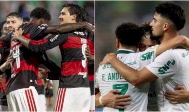 Flamengo encosta no Palmeiras e tem menor distância para liderança desde março; veja pontuações