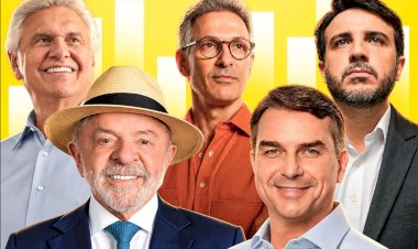Datafolha: Lula tem 39% no 1º turno; Flávio, 33%; Caiado, 5%; Renan, 4%; Zema, 4%