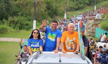 Em Santo Antônio do Içá, Wilson Lima destaca ações que alcançaram o município e suas comunidades mais distantes