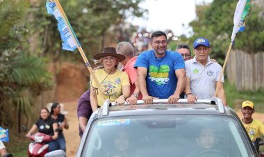 Em Pauini, Wilson Lima propõe programa federal permanente para enfrentar a seca no Amazonas