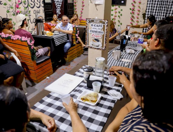 Roberto Cidade apresenta propostas para segurança, saúde e assistência social durante encontro no Coroado