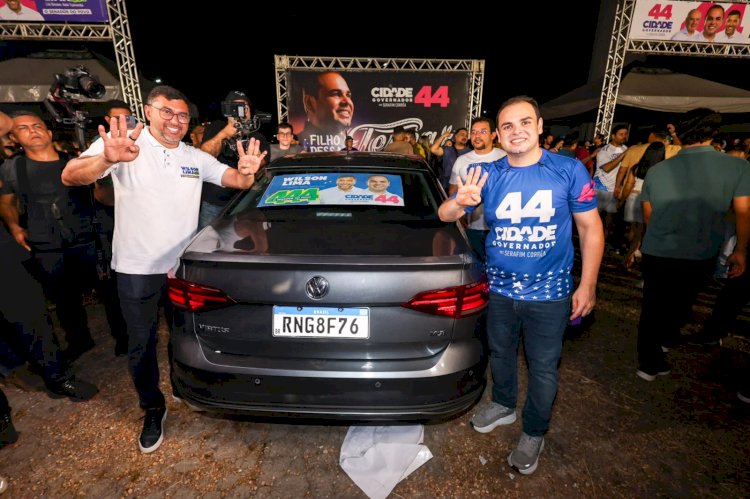 Roberto Cidade dá início à campanha eleitoral com mobilização na capital e no interior