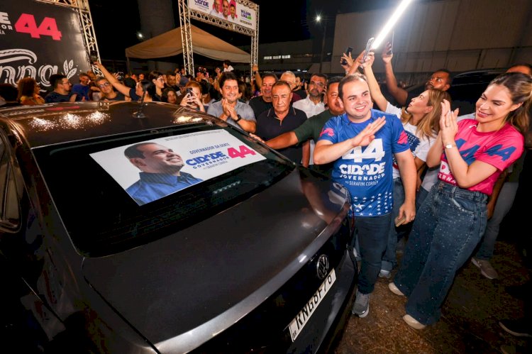 Roberto Cidade dá início à campanha eleitoral com mobilização na capital e no interior