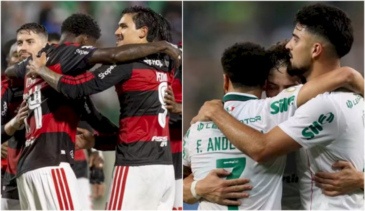 Flamengo encosta no Palmeiras e tem menor distância para liderança desde março; veja pontuações