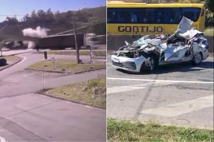 Vítimas de queda de passarela na Fernão Dias eram mãe e filho de BH