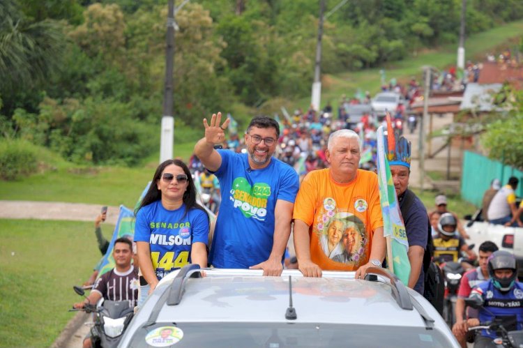 Em Santo Antônio do Içá, Wilson Lima destaca ações que alcançaram o município e suas comunidades mais distantes