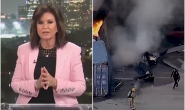 Âncora da NBC anuncia ao vivo morte de equipe da rede de TV em queda de helicóptero