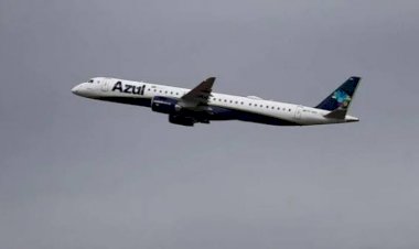 Azul diz que falha em GPS da Embraer cancelou 80 voos e afeta 8 mil passageiros