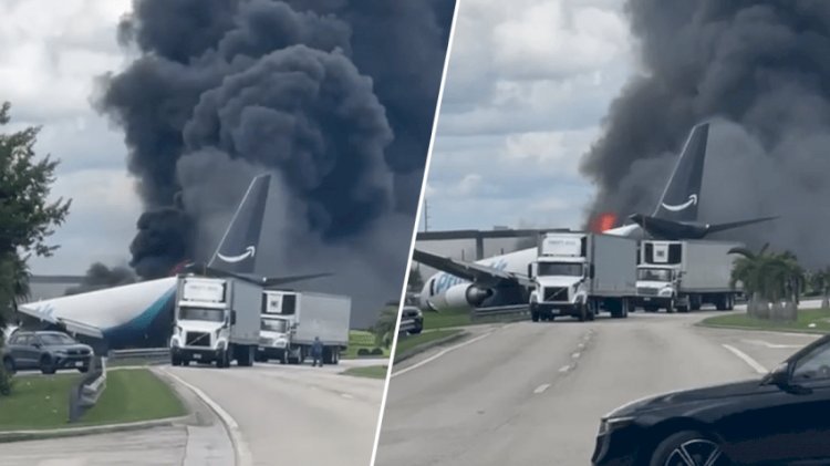 Acidente com avião da Amazon em Miami deixa ao menos 5 mortos