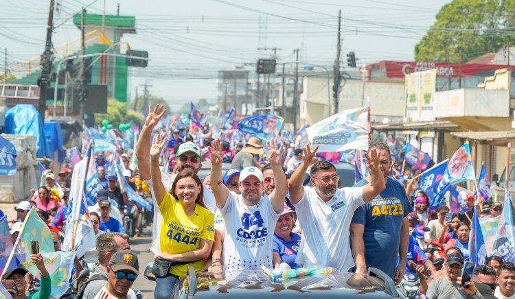 Roberto Cidade encerra maratona deste final de semana pelo interior com mega carreata em Itacoatiara