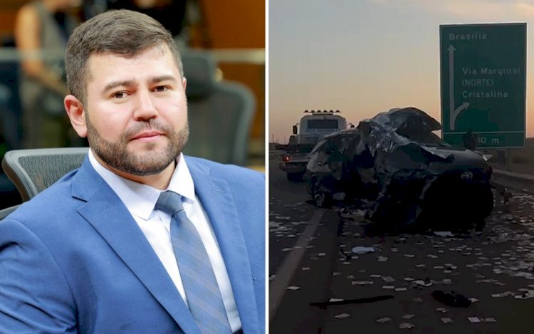 Deputado Amilton Filho morre em acidente próximo a Cristalina (GO)