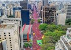Jovens comandam ato pró-Lula em SP e ocupam sete quarteirões na Paulista
