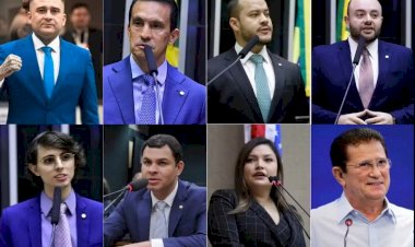 Veja como fica a bancada do AM na Câmara dos Deputados a partir de 2027