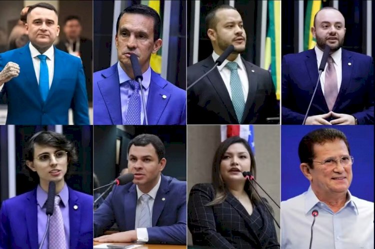 Veja como fica a bancada do AM na Câmara dos Deputados a partir de 2027