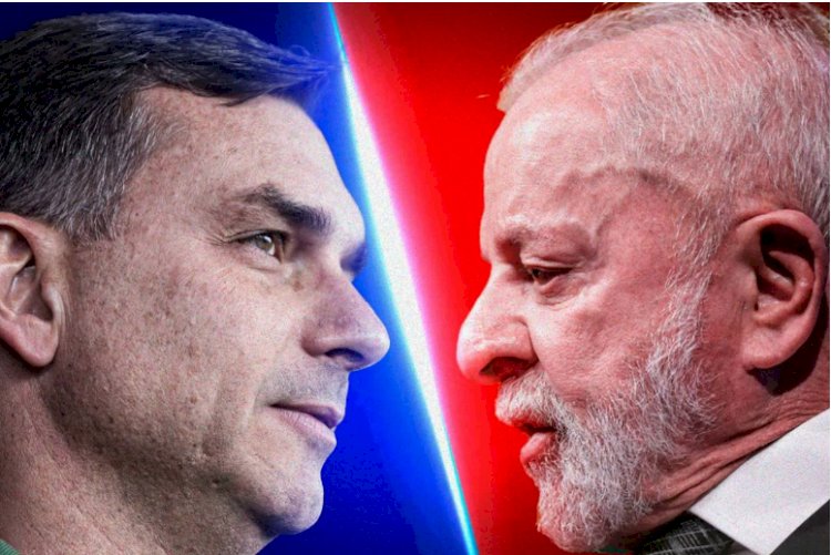 AtlasIntel: Flávio tem 52,8% no 2º turno, em votos válidos; Lula soma 47,2%