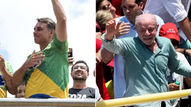 Datafolha, 2º turno - votos válidos: Flávio Bolsonaro, 51%; Lula, 49%
